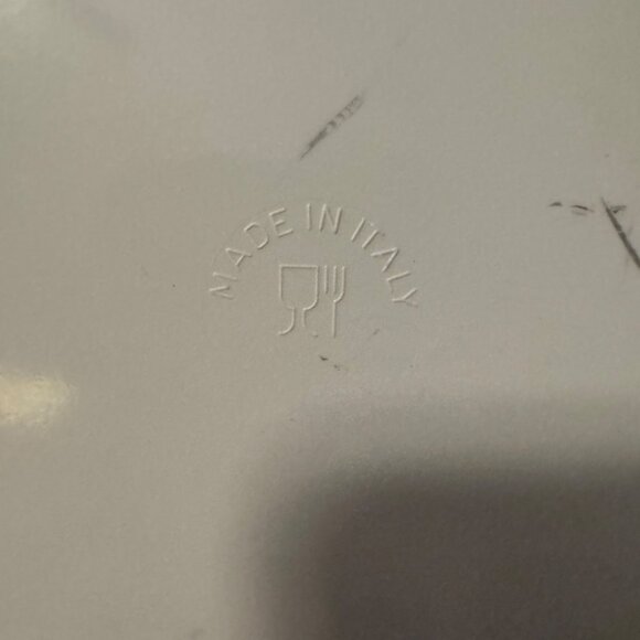 Vintage Tropical Palm Tree Green Beige Decorative Melamine Trinket Tray Set of 3 - Picture 8 of 16